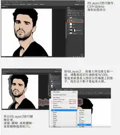 ps打造立体感卡通照片效果