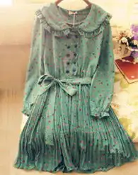 初春美美连衣裙..