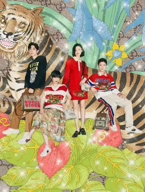 别养猫养狗了,搞只gucci产的老虎玩玩