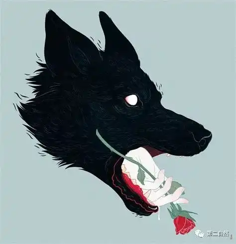 神秘荒诞透过动物空洞的眼睛你看到了什么