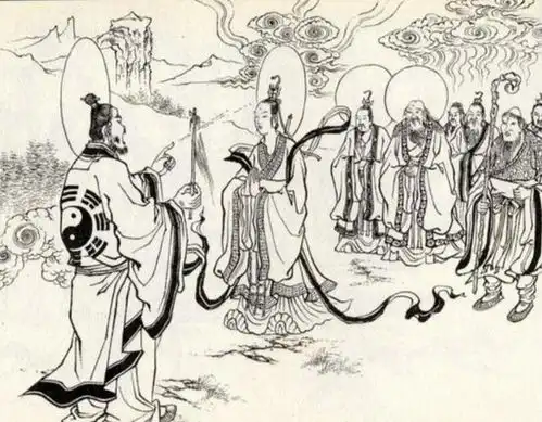 封神后,阐教五大金仙转投西方教,是否经过元始天尊同意