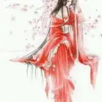 漫画穿红衣女子头像微信头像图片大全