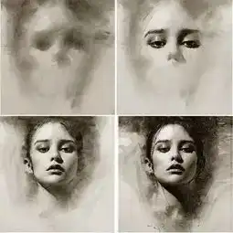 看一眼,素描肖像画开窍