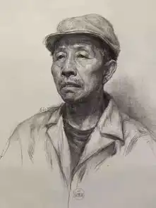 素描教程头像画面主次虚实的关系