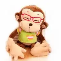 微笑猴子微信头像图片