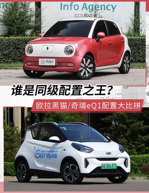 这只黑猫不一般欧拉黑猫对比奇瑞eq1