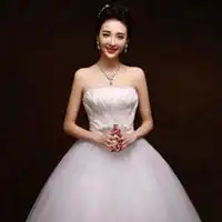 抹胸婚纱头像微信头像图片大全