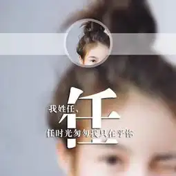 唯美画中画姓氏头像壁纸,7种风格手机壁纸头像,喜欢请带走