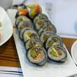 黑山岛韩国小吃的紫菜包饭好不好吃用户评价口味怎么样深圳美食紫菜包饭实拍图片大众点评