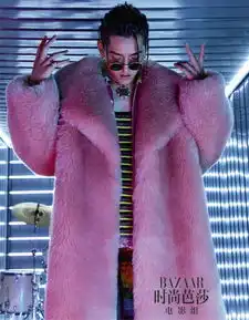 吴亦凡三登时尚芭莎封面hiphop才是他的态度