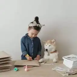 有一种暖心的炫富叫生个萝莉养条狗