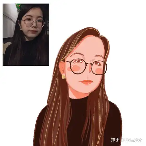 最手绘插画头像来啦