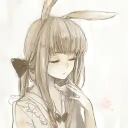手绘插画素材夏季微凉,你是我心中永远的伤