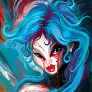 非主流卡通头像另类恐怖娃娃qq头像