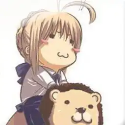 求这张saber原图