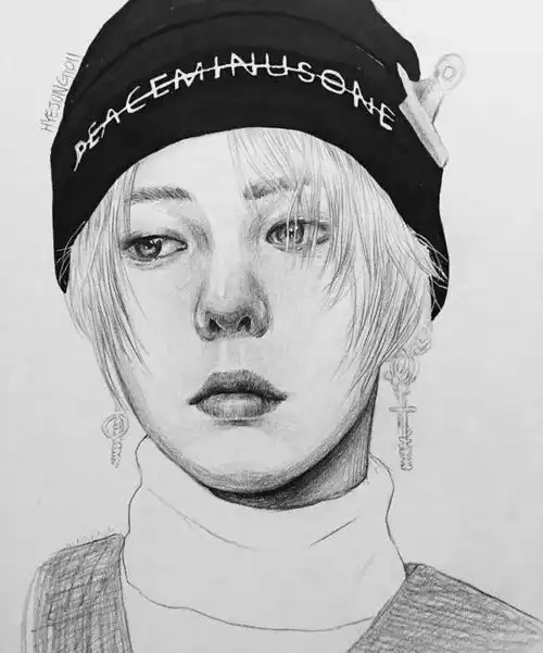 手绘素描人美,画好王氏教育集团