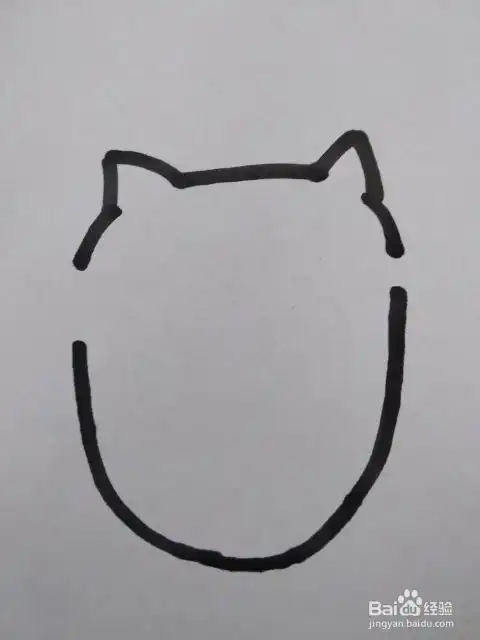 卡通猫头鹰简笔画怎么画