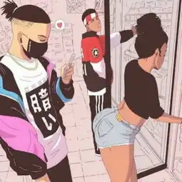 求抖音上的卡通头像,图片这个有人有吗