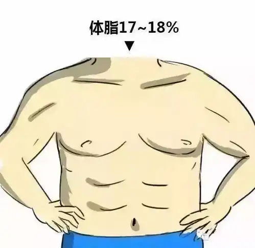 男女体脂最全对照图,你是哪一种