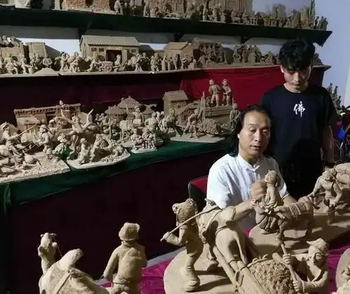 古河州指尖上的艺术常天平先生泥塑