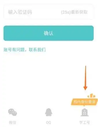 今日校园如何使用校内身份登陆