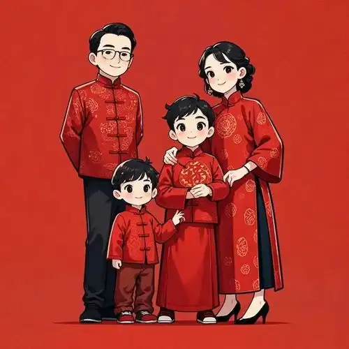 2025新年全家福头像