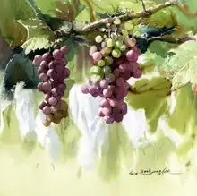韩国画家申宗植的水彩画作品欣赏