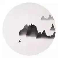 yy水墨头像素材头像