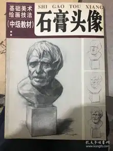 基础美术绘画技法中级教材石膏头像y艺274袁飞