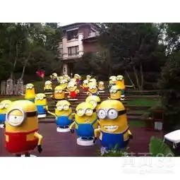 商业活动卡通主题展模型出租-黄页88网