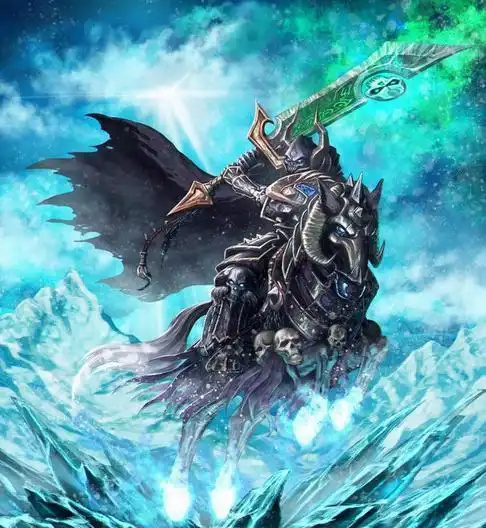 魔兽世界巫妖王手下最强的死亡骑士,曾经手持灰烬使者
