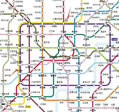 总有人上错车,并线运行的上海地铁3号线4号线,你搞混过吗