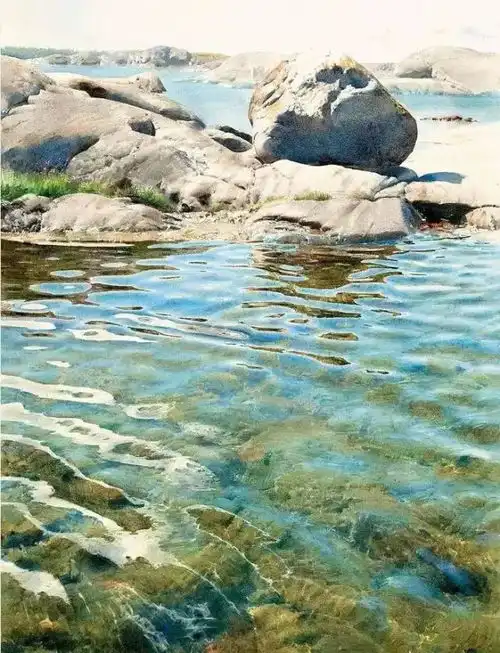 写实水彩大师斯坦尼斯劳左拉兹