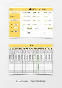 可查询工资条自动生成管理系统表格excel模板下载熊猫办公