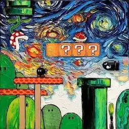 不一样的星空,梵高你怎么看