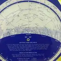 星座图北纬2030度