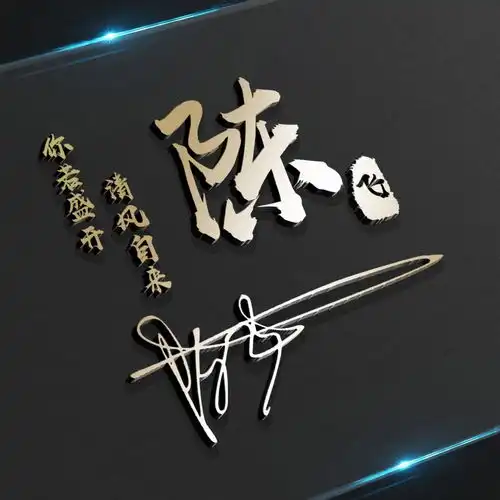 您要的姓氏头像做好了,十几款霸气风范商务签名头像,不要错过了