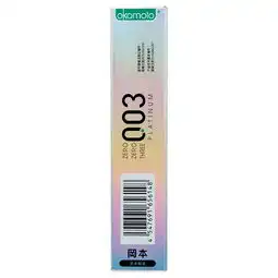 冈本ok避孕套0.03白金超薄型6只价格多少钱,报价,品牌,图片