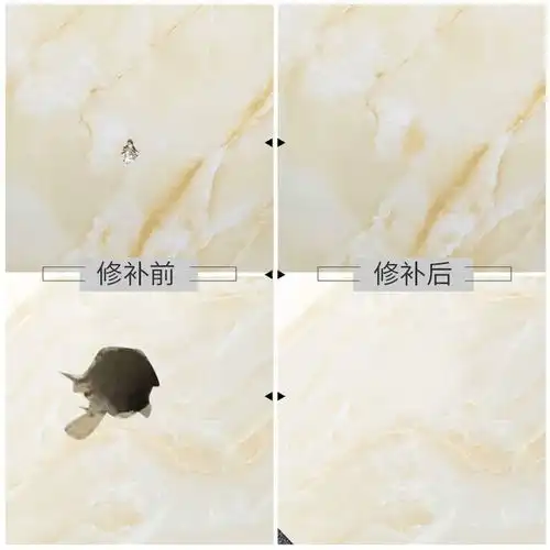 瓷砖开裂不要着急更换,简单6步就能修补,再也不用花钱换瓷砖了