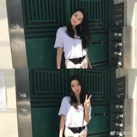 中戏校花级美女,杨幂力捧两年未红,现由迪丽热巴亲自捧