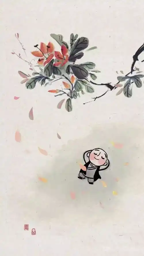 一禅小和尚桌面锁屏壁纸我读的书很多,但都没你好看