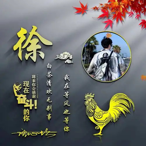 你的微信头像多久没换了2022永不言弃大展宏图签名头像,请查收