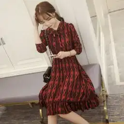 韩版时尚连衣裙,唯美而浪漫更添风情