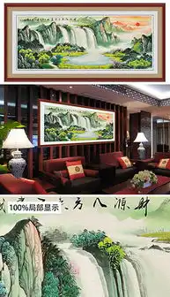 jpg八方聚财山水jpg格式八方聚财山水素材图片jpg八方聚财山水设计模板我图网