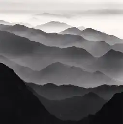 用黑白描绘中国风光的英国摄影师