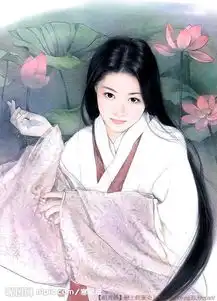 求各种古风手绘美女图片,还有ps素材