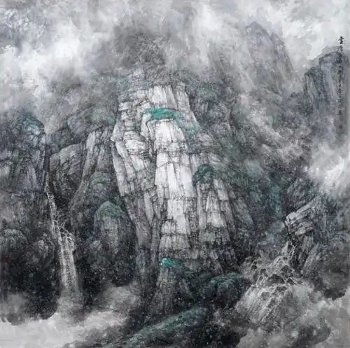 北派山水工作室画家太行之首北派山水名家白石山专题作品展作品欣赏