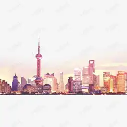 上海夜景素材图片免费下载高清效果元素png千库网图片编号7543967
