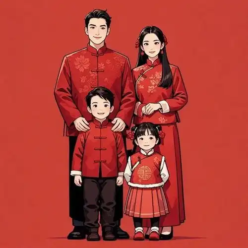 2025新年全家福头像