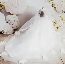 专属十二星座的白色婚纱芭比,摩羯座梦幻十足,全都好像要